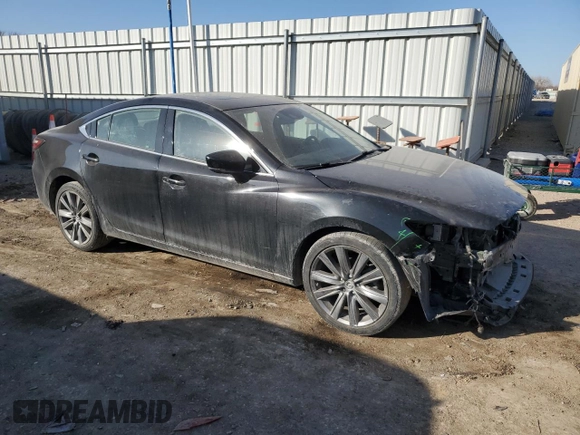 2018 Mazda 6 Touring with VIN JM1GL1VM4J1307609, listed as a Copart auction lot 44361415 with 88,650 mi miles and Salvage Title. Bid and sale history available at DreamBid. Image 4.