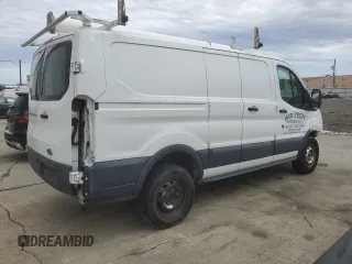 2016 Ford Transit Cargo with VIN 1FTYR1ZM9GKB23475, listed as a Copart auction lot 52071595 with 139,937 mi miles and Salvage Title. Bid and sale history available at carsss.com. Image 3.