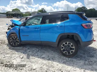 2018 Jeep Compass Trailhawk with VIN 3C4NJDDB1JT501151, listed as a Copart auction lot 60978135 with Not provided miles and Salvage title. Bid and sale history available at DreamBid. Image 2.