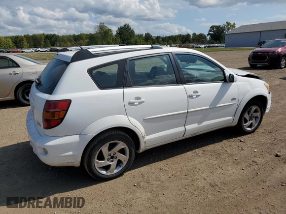 2005 Pontiac Vibe with VIN 5Y2SL66885Z433729, listed as a Copart auction lot 71591154 with 204,224 mi miles and Salvage Title. Bid and sale history available at carsss.com. Image 3.