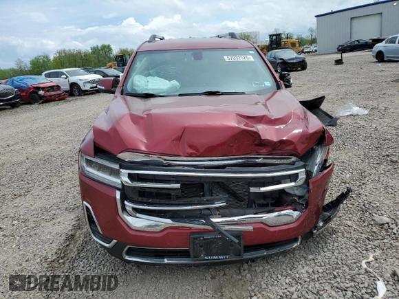 2020 GMC Acadia SLE z VIN 1GKKNRLSXLZ194214, wystawiony jako Copart lot #57032525 z przebiegiem 50 390 mil mil oraz Szkoda całkowita • Salvage title. Historia ofert i sprzedaży dostępna na DreamBid. Obrazek 5.