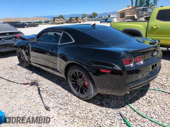 2013 Chevrolet Camaro LT with VIN 2G1FB1E37D9210399, listed as a Copart auction lot 60757715 with 100,354 mi miles and Salvage title. Bid and sale history available at DreamBid. Image 2.