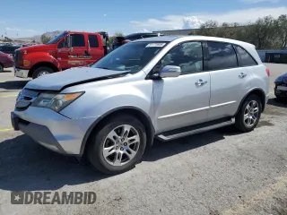 2007 Acura MDX Tech Pkg with VIN 2HNYD283X7H516450, listed as a Copart auction lot 51173505 with 173,435 mi miles and Salvage Title. Bid and sale history available at carsss.com. Image 1.