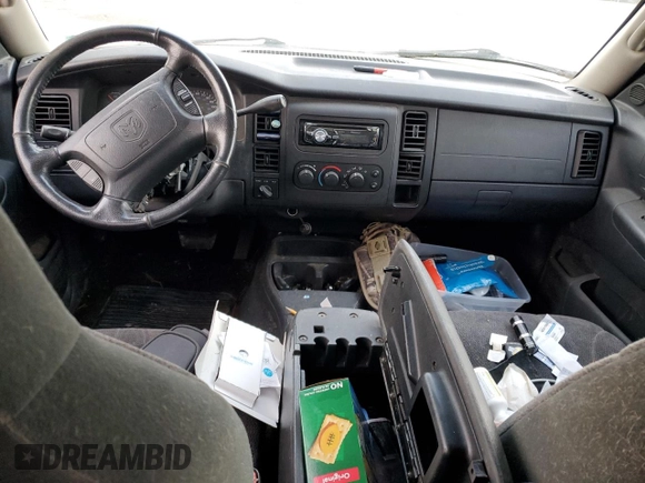 2001 Dodge Dakota Sport with VIN 1B7HG2AN11S320731, listed as a Copart auction lot 86474754 with 164,632 mi miles and Salvage Title. Bid and sale history available at carsss.com. Image 8.