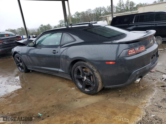 2014 Chevrolet Camaro SS with VIN 2G1FJ1EJ5E9253917, listed as a Copart auction lot 44367545 with 215,552 mi miles and Salvage Title. Bid and sale history available at carsss.com. Image 2.