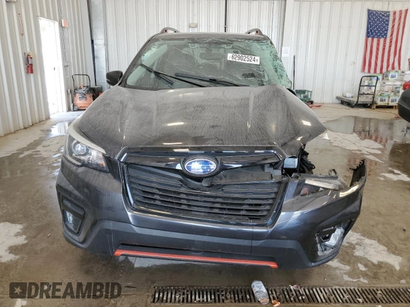 2019 Subaru Forester Sport with VIN JF2SKAPC4KH459403, listed as a Copart auction lot 62902524 with 39,967 mi miles and Non Repairable. Bid and sale history available at carsss.com. Image 5.