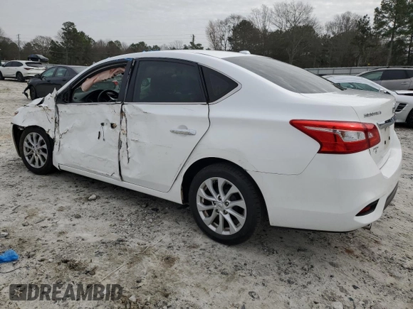 2019 Nissan Sentra SV with VIN 3N1AB7AP7KY280966, listed as a Copart auction lot 44767325 with 89,300 mi miles and Salvage Title. Bid and sale history available at carsss.com. Image 2.