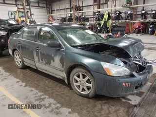 2004 Honda Accord EX z VIN 1HGCM66544A067189, wystawiony jako IAAI lot #42314163 z przebiegiem 250 507 mil mil oraz . Historia ofert i sprzedaży dostępna na DreamBid. Obrazek 1.