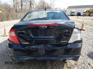 2011 Ford Fusion SE with VIN 3FAHP0HG5BR321590, listed as a Copart auction lot 50816265 with 221,573 mi miles and Salvage Title. Bid and sale history available at carsss.com. Image 6.