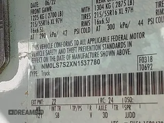 2022 Ford Transit Connect XL with VIN NM0LS7S2XN1537780, listed as a IAAI auction lot 42301712 with 46,743 mi miles and . Bid and sale history available at DreamBid. Image 9.