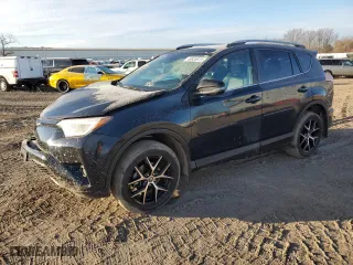 2017 Toyota RAV4 SE with VIN 2T3JFREV3HW584509, listed as a Copart auction lot 46935075 with 56,467 mi miles and Clean Title. Bid and sale history available at carsss.com. Image 1.