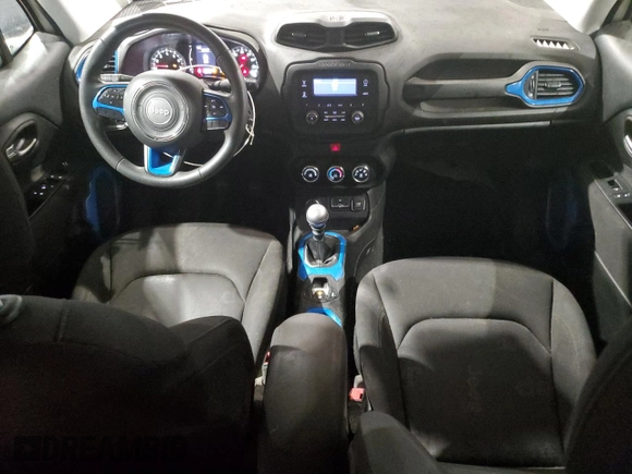 2015 Jeep Renegade Sport with VIN ZACCJBAH0FPB65139, listed as a Copart auction lot 86280044 with 99,679 mi miles and Salvage Title. Bid and sale history available at DreamBid. Image 8.
