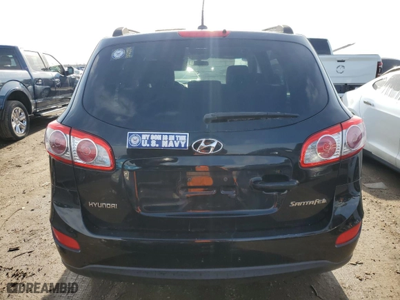 2010 Hyundai Santa Fe GLS with VIN 5NMSG3AB4AH349489, listed as a Copart auction lot 51664045 with 168,603 mi miles and Clean Title. Bid and sale history available at carsss.com. Image 6.
