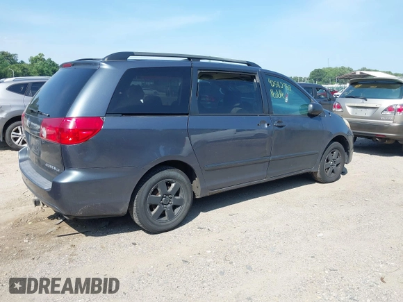 2006 Toyota Sienna CE z VIN 5TDZA23CX6S440948, wystawiony jako IAAI lot #42582759 z przebiegiem 238 185 mil mil oraz . Historia ofert i sprzedaży dostępna na DreamBid. Obrazek 4.