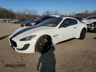 2013 Maserati GranTurismo Sport with VIN ZAM45VLA1D0071343, listed as a Copart auction lot 78357974 with 0 mi miles and Salvage Title. Bid and sale history available at carsss.com. Image 1.