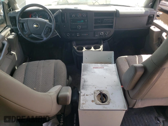 2020 Chevrolet Express Cargo with VIN 1GCWGAFG7L1179054, listed as a Copart auction lot 56726655 with 39,099 mi miles and Salvage title. Bid and sale history available at DreamBid. Image 8.
