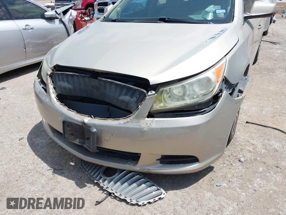 2010 Buick LaCrosse CX с VIN 1G4GB5EG6AF127633, выставлен на аукционе IAAI как лот 42519929 с пробегом 166 514 миль миль и . История ставок и продаж доступна на DreamBid. Изображение 6.
