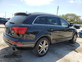 2014 Audi Q7 3.0T Premium Plus with VIN WA1LGAFE2ED015935, listed as a Copart auction lot 53204145 with 109,644 mi miles and Clean Title. Bid and sale history available at carsss.com. Image 3.