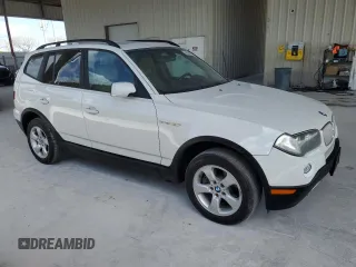 2008 BMW X3 3.0si with VIN WBXPC93488WJ10833, listed as a Copart auction lot 54594245 with 158,956 mi miles and Clean Title. Bid and sale history available at carsss.com. Image 4.