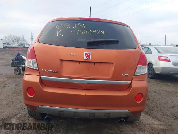 2008 Saturn VUE XR with VIN 3GSCL53798S638251, listed as a IAAI auction lot 41673924 with 87,070 mi miles. Bid and sale history available at carsss.com. Image 16.