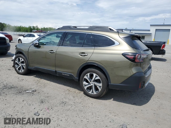 2022 Subaru Outback Touring XT with VIN 4S4BTGPD1N3283544, listed as a Copart auction lot 54125915 with 51,780 mi miles and Salvage title. Bid and sale history available at DreamBid. Image 2.