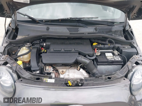 2015 FIAT 500 Turbo with VIN 3C3CFFHH9FT512915, listed as a IAAI auction lot 42768594 with 80,420 mi miles and . Bid and sale history available at DreamBid. Image 10.