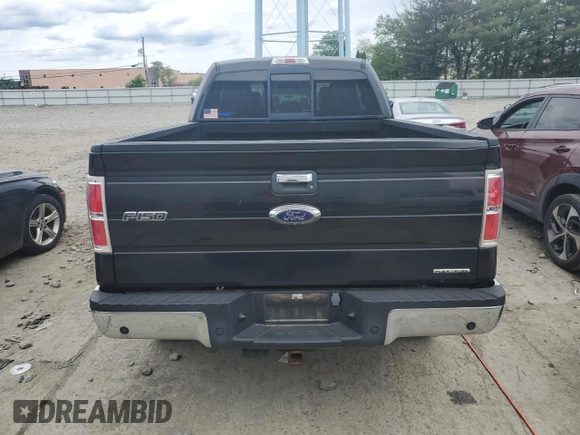 2014 Ford F-150 XL with VIN 1FTFX1EF6EFA22047, listed as a Copart auction lot 58342505 with 75,495 mi miles and Salvage title. Bid and sale history available at DreamBid. Image 6.