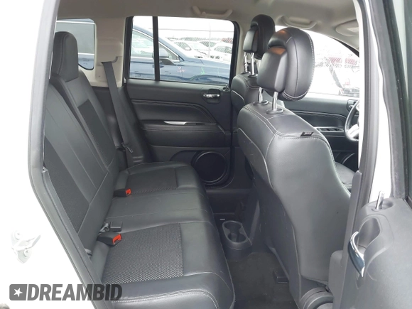 2015 Jeep Compass High Altitude Edition with VIN 1C4NJDEB6FD357687, listed as a IAAI auction lot 41995472 with 91,780 mi miles. Bid and sale history available at carsss.com. Image 8.