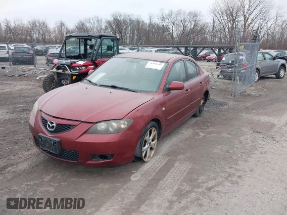 2008 Mazda Mazda3 i Touring Value with VIN JM1BK32F381178531, listed as a IAAI auction lot 41495560 with 169,975 mi miles. Bid and sale history available at carsss.com. Image 2.