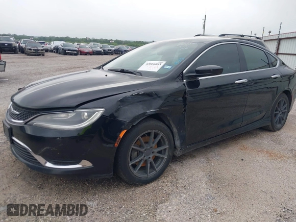 2015 Chrysler 200 Limited with VIN 1C3CCCAB8FN604000, listed as a IAAI auction lot 42026085 with 217,861 mi miles. Bid and sale history available at carsss.com. Image 2.