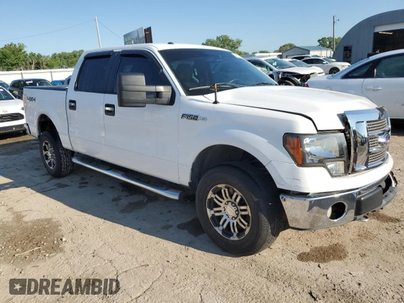 2010 Ford F-150 XL with VIN 1FTFW1EV4AFD25526, listed as a Copart auction lot 58561145 with 275,719 mi miles and Salvage title. Bid and sale history available at DreamBid. Image 4.