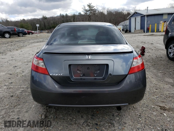 2009 Honda Civic Cpe LX with VIN 2HGFG126X9H530449, listed as a Copart auction lot 50027645 with 170,016 mi miles and Clean Title. Bid and sale history available at carsss.com. Image 6.