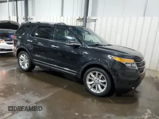 2015 Ford Explorer Limited with VIN 1FM5K8F85FGC39180, listed as a Copart auction lot 42633115 with 205,698 mi miles and Salvage Title. Bid and sale history available at DreamBid. Image 4.