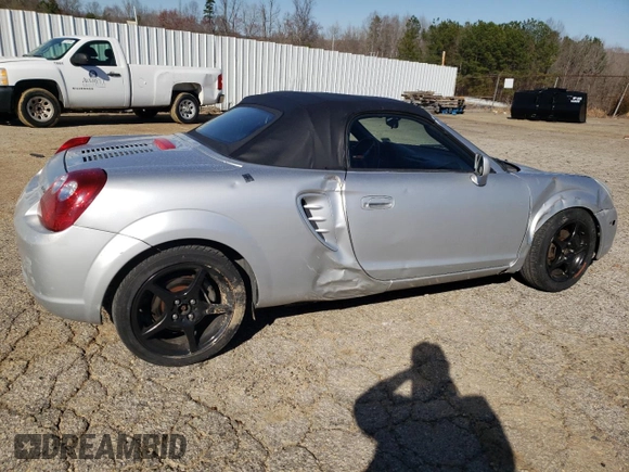 2003 Toyota MR2 z VIN JTDFR320630056446, wystawiony jako Copart lot #49596745 z przebiegiem 126 066 mil mil oraz Szkoda całkowita • Salvage title. Historia ofert i sprzedaży dostępna na DreamBid. Obrazek 3.