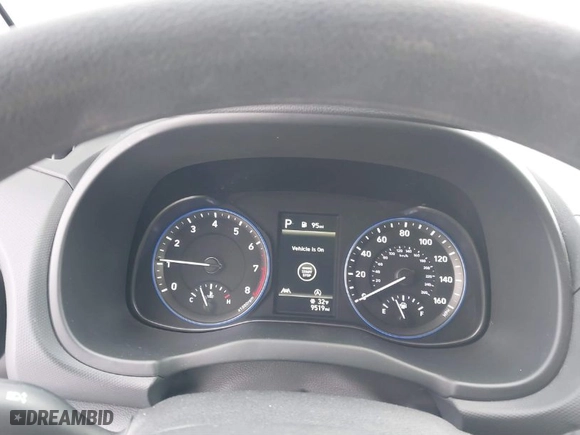 2023 Hyundai Kona SEL with VIN KM8K6CABXPU049603, listed as a IAAI auction lot 41230916 with 9,519 mi miles. Bid and sale history available at carsss.com. Image 7.