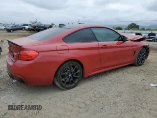 2016 BMW 4 Series 435i with VIN WBA3R1C54GK529351, listed as a Copart auction lot 53842235 with 94,757 mi miles and Salvage title. Bid and sale history available at DreamBid. Image 3.