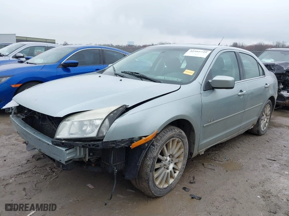 2007 Mercury Milan Premier with VIN 3MEHM08157R618377, listed as a IAAI auction lot 41995725 with 230,309 mi miles. Bid and sale history available at carsss.com. Image 2.