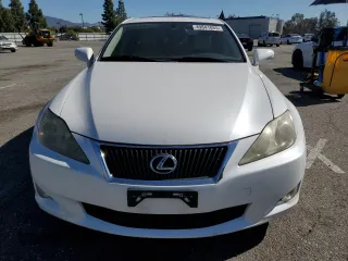 2009 Lexus IS 250 with VIN JTHBK262895104290, listed as a Copart auction lot 49841085 with 127,417 mi miles and Salvage Title. Bid and sale history available at DreamBid. Image 5.