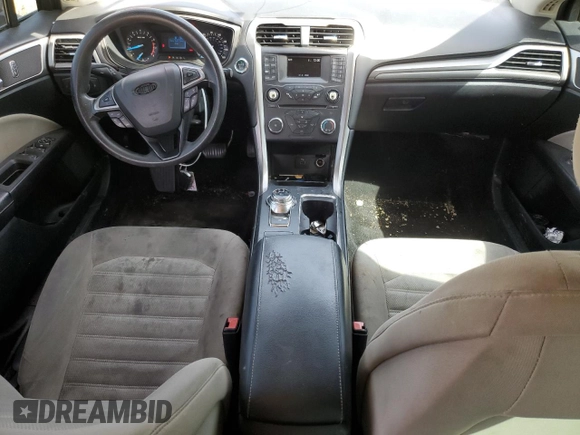 2017 Ford Fusion S with VIN 3FA6P0G73HR194792, listed as a Copart auction lot 47609835 with 133,626 mi miles and Salvage Title. Bid and sale history available at DreamBid. Image 8.