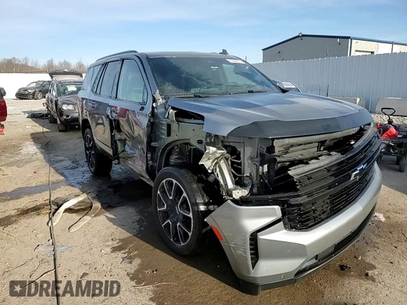 2023 Chevrolet Tahoe RST with VIN 1GNSKRKD4PR232976, listed as a Copart auction lot 87822015 with 58,484 mi miles and Salvage title. Bid and sale history available at DreamBid. Image 15.