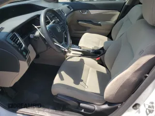 2013 Honda Civic EX with VIN 19XFB2F8XDE243776, listed as a Copart auction lot 53883755 with 50,080 mi miles and Salvage Title. Bid and sale history available at DreamBid. Image 7.