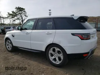 2019 Land Rover Range Rover Sport HSE with VIN SALWR2RKXKA857478, listed as a Copart auction lot 49081713 with 4,501 mi miles. Bid and sale history available at carsss.com. Image 2.