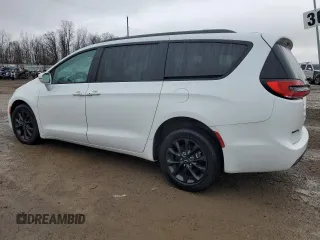 2021 Chrysler Pacifica Touring L with VIN 2C4RC3BG3MR525690, listed as a Copart auction lot 83658704 with 51,389 mi miles and Salvage title. Bid and sale history available at DreamBid. Image 2.
