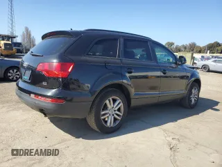 2008 Audi Q7 3.6L with VIN WA1AY74LX8D026677, listed as a Copart auction lot 46836015 with 201,566 mi miles and Salvage Title. Bid and sale history available at carsss.com. Image 3.