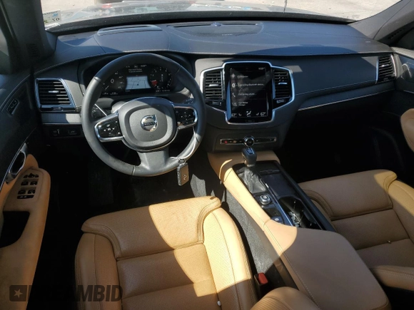 2022 Volvo XC90 Inscription with VIN YV4A22PL0N1864281, listed as a Copart auction lot 52307565 with 57,166 mi miles and Salvage Title. Bid and sale history available at DreamBid. Image 8.