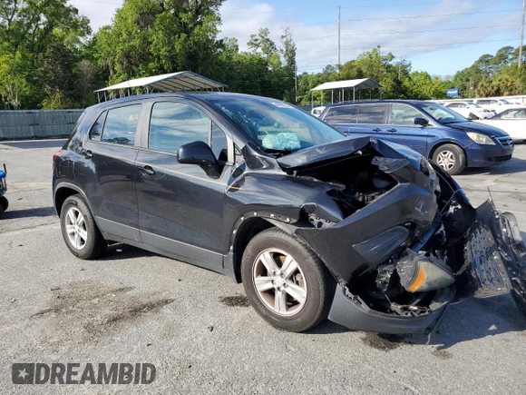 2015 Chevrolet Trax LS with VIN 3GNCJKSB7FL229234, listed as a Copart auction lot 49319784 with 95,034 mi miles and Salvage Title. Bid and sale history available at carsss.com. Image 4.