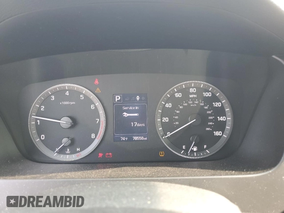 2016 Hyundai Sonata SE с VIN 5NPE24AF8GH317452, выставлен на аукционе Copart как лот 60653965 с пробегом 78 558 миль миль и Списание • Salvage title. История ставок и продаж доступна на DreamBid. Изображение 9.