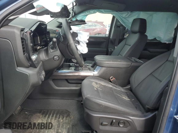 2024 Chevrolet Silverado 1500 LTZ with VIN 1GCUDGEL8RZ150125, listed as a Copart auction lot 48212905 with Not Provided miles and Salvage Title. Bid and sale history available at DreamBid. Image 7.