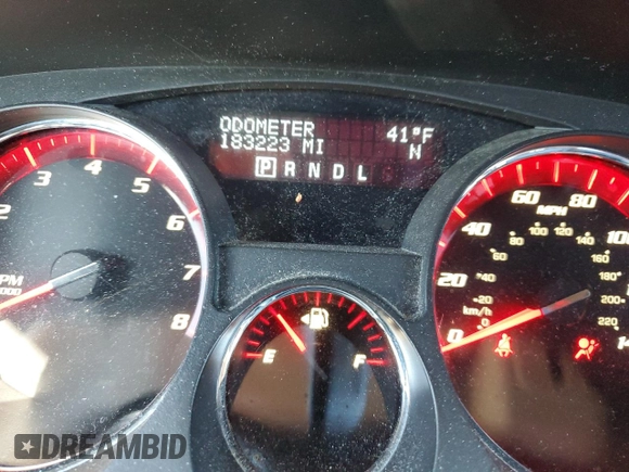 2009 GMC Acadia SLT1 with VIN 1GKER23D79J163522, listed as a Copart auction lot 52728375 with 183,223 mi miles and Clean Title. Bid and sale history available at carsss.com. Image 9.