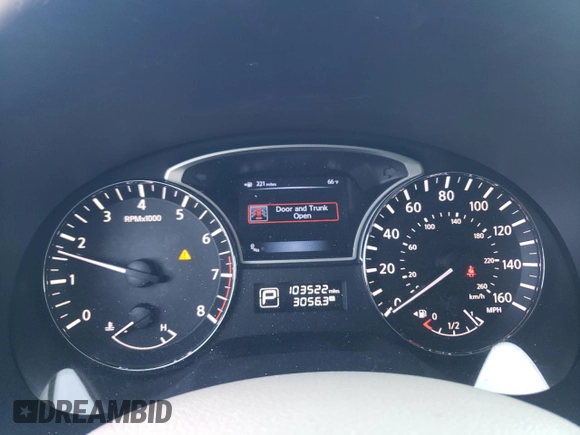 2013 Nissan Altima SL with VIN 1N4BL3AP3DC273652, listed as a Copart auction lot 59690215 with 103,522 mi miles and Salvage title. Bid and sale history available at DreamBid. Image 9.